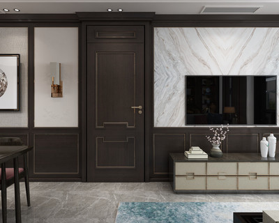 六喜源·原木公館2019輕奢新品 新中式【澹泊·清韻】系列——住宅室內(nèi)裝飾裝修效果圖解析